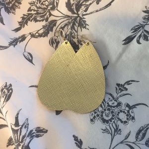 Nickel & Suede leather earrings